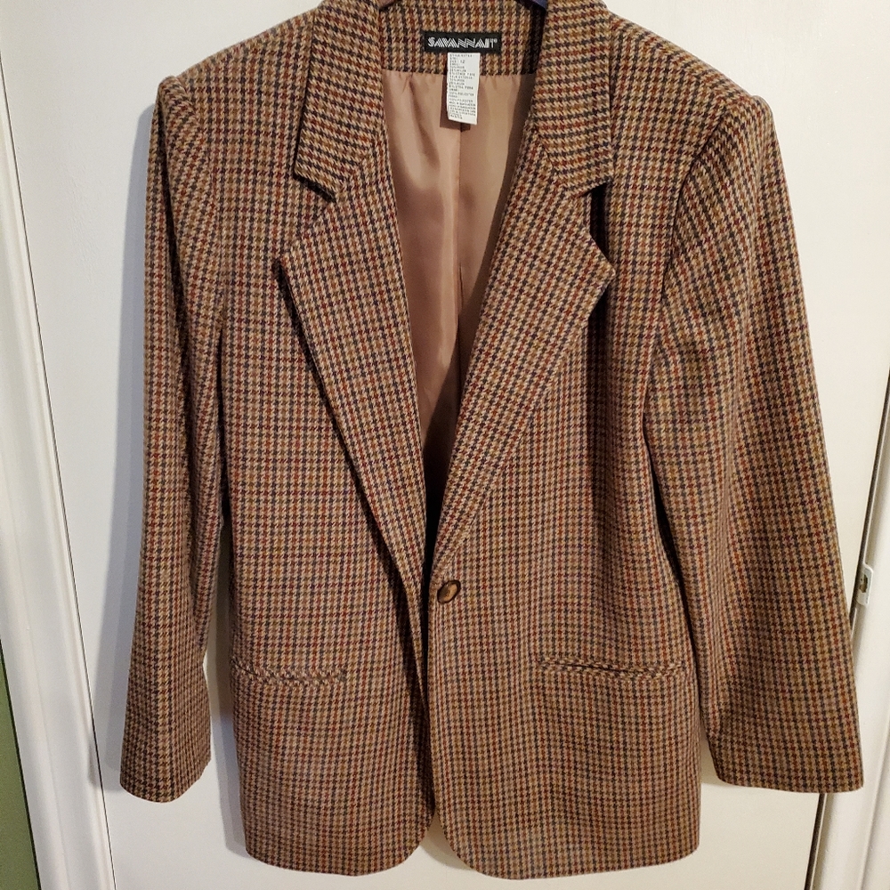 Vintage Wool Blazer